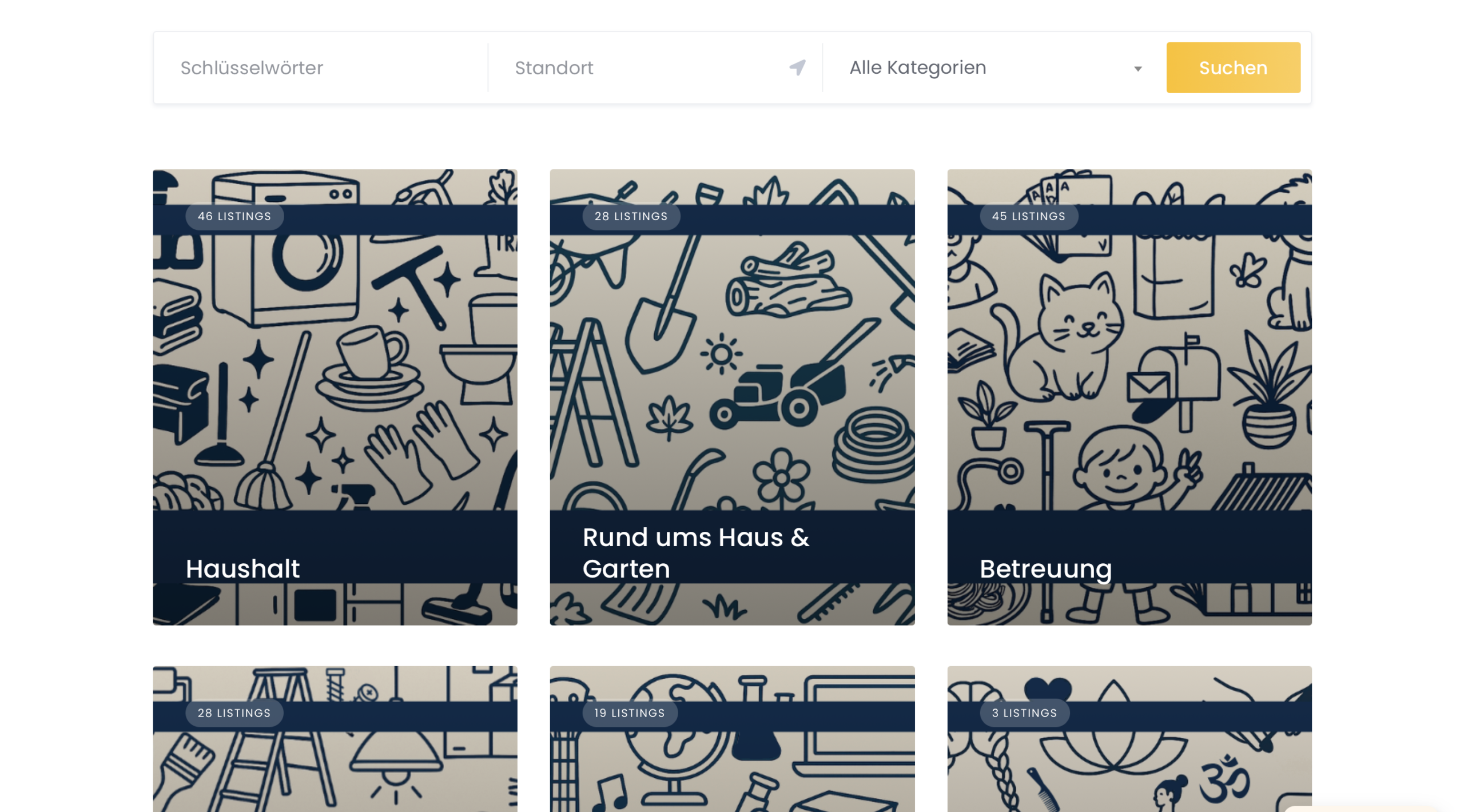 Suche nach Angeboten auf hlpnhands